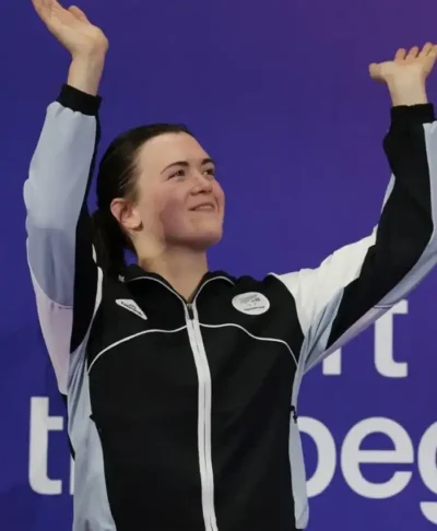 Erika Fairweather Glasgow 2026 Track Jacket