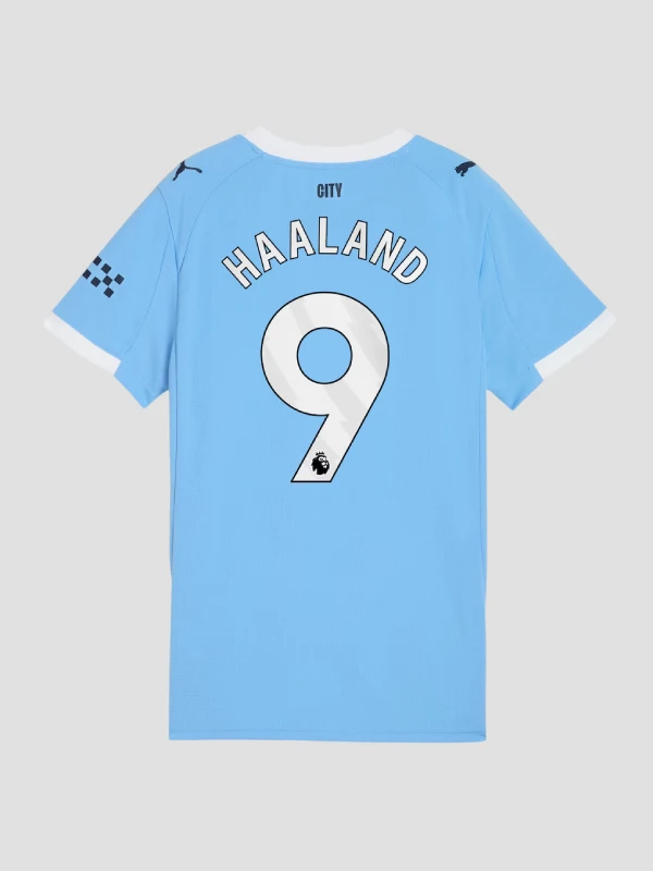 Erling Haaland Man City Blue Jersey