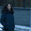 Evelyn Foley Mayor of Kingstown S04 Blue Parka Jacket