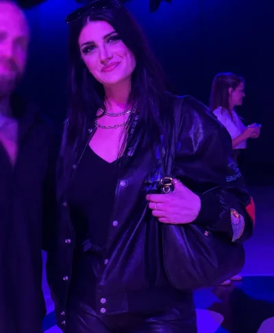 FIFA 2026 Meg Stewart Jeff Hamilton Leather Jacket
