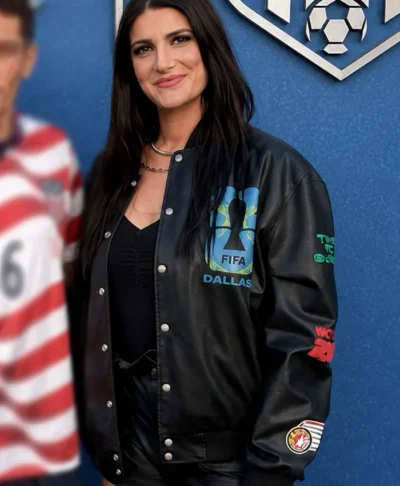 FIFA 2026 Meg Stewart Jeff Hamilton Leather Jacket
