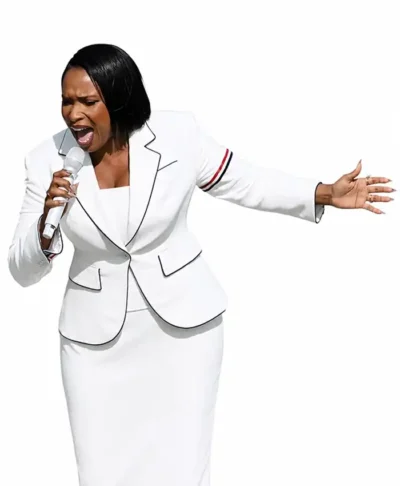 FIFA Final 2026 Jennifer Hudson White Blazer