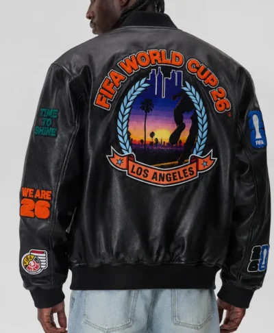 FIFA World Cup Jeff Hamilton 2026 Leather Jacket