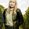 Fern The Brokenwood Mysteries Black Leather Jacket