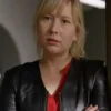 Fern The Brokenwood Mysteries Black Leather Jacket