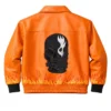 Flame Skull Leather Jacket