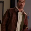 Found S02 Brett Dalton Brown Leather Jacket