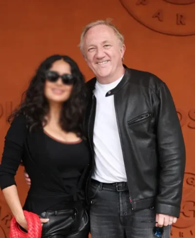 Francois Henri Pinault Leather Jacket