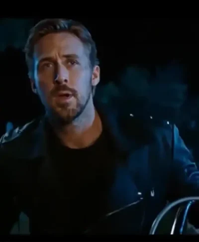 Ghost Rider Ryan Gosling Black Leather Jacket
