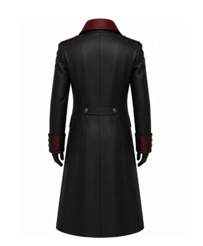 Gothic Vampire Embroidered Coat