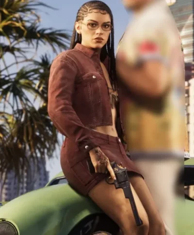 Grand Theft Auto VI Protagonists Lucia Maroon Jacket