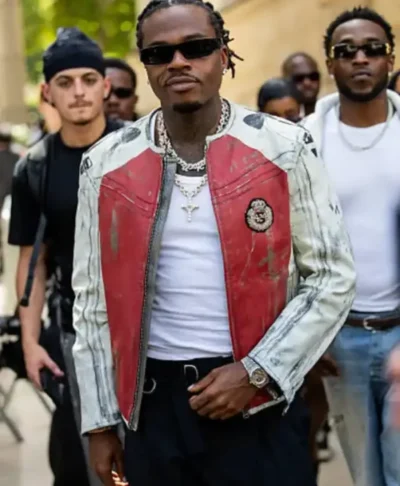Gunna Paris Fashion Week 2026 Leather Jacket