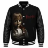 Halloween Annabelle Black Letterman Jacket