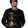 Halloween Annabelle Black Letterman Jacket