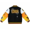 Halloween Boo Patches Varsity Jacket