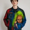 Halloween Chucky Blue Denim Jacket