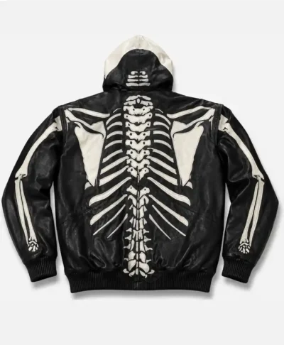 Halloween Skull Black Bomber Jacket