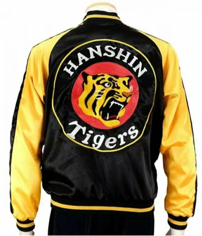 Hanshin Tigers Varsity Satin Jacket