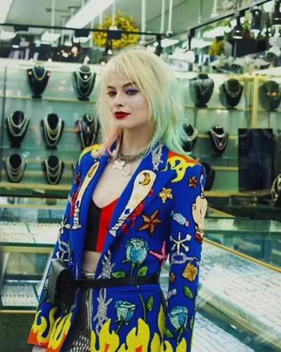 Harley Quinn Birds of Prey Blazer