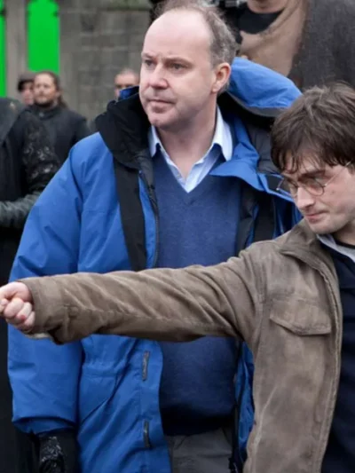 Harry Potter Deathly Hallows Part 2 David Yates Hooded Jacket