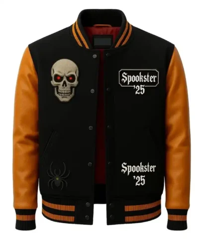 Haunted and Hype Varsity Jacket