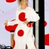 Hayley Williams Polka Dot Coat