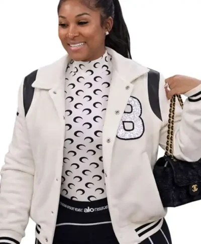Heart and Hustle Houston LaBrina Jackson Varsity Jacket