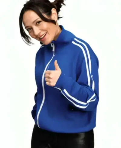 I Want Your Sex Apple Blue Track Jacket