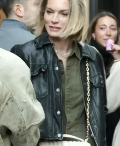 In the City 2026 Lindsay Hubbard Black Leather Jacket