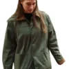 In the City Season 1 Amanda Batula Green Jacket