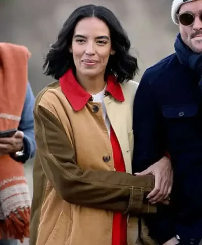 In the City Season 1 Danielle Olivera Colorblock Coat