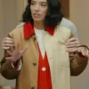 In the City Season 1 Danielle Olivera Colorblock Coat