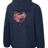 Indiana Fever Navy Quarter-Zip Jacket