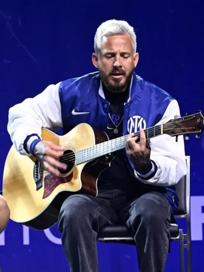 Inter Milan Fanatics Fest NYC 2026 Blue Satin Jacket