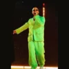 J Balvin Paris Final Show 2026 Green Suit