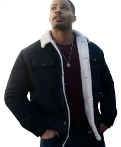 Jake Crawford Fire Country S04 Shearling Jacket