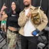 Jalen Brunson Fanatics Fest NYC 2026 Beige Jacket