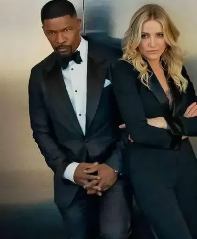 Jamie Foxx Back in Action Black Suit