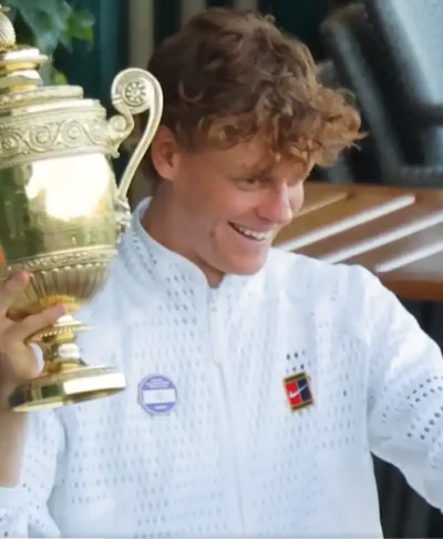 Jannik Sinner Wimbledon 2026 Jacket
