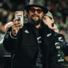 Jason Momoa Adidas All Blacks Bomber Jacket