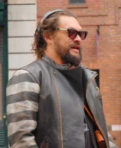 Jason Momoa On The Roam Season 2 Moto Jacket