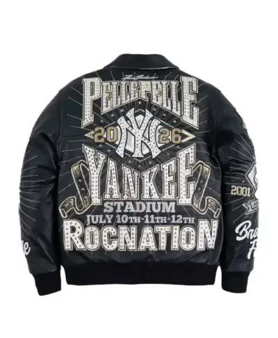 Jay-Z New York Yankees Leather Jacket
