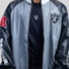 Jeff Hamilton Raiders Vegan Leather Jacket