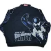 Jeff Hamilton Vintage Spider-Man Black Varsity Jacket