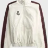 Jessica Alba 2026 White Track Jacket