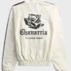 Jessica Alba 2026 White Track Jacket