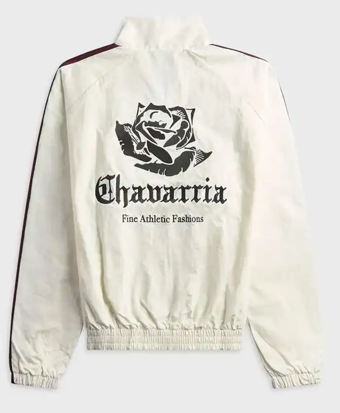 Jessica Alba 2026 White Track Jacket