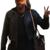 Jimmy Kimmel Colman Domingo Leather Jacket