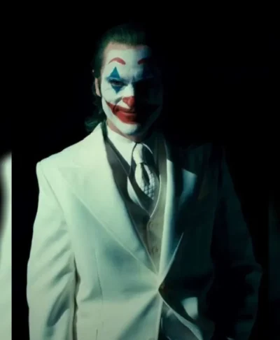 Joaquin Phoenix Joker White Suit