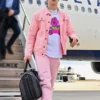 Joe Burrow Pink Cotton Suit